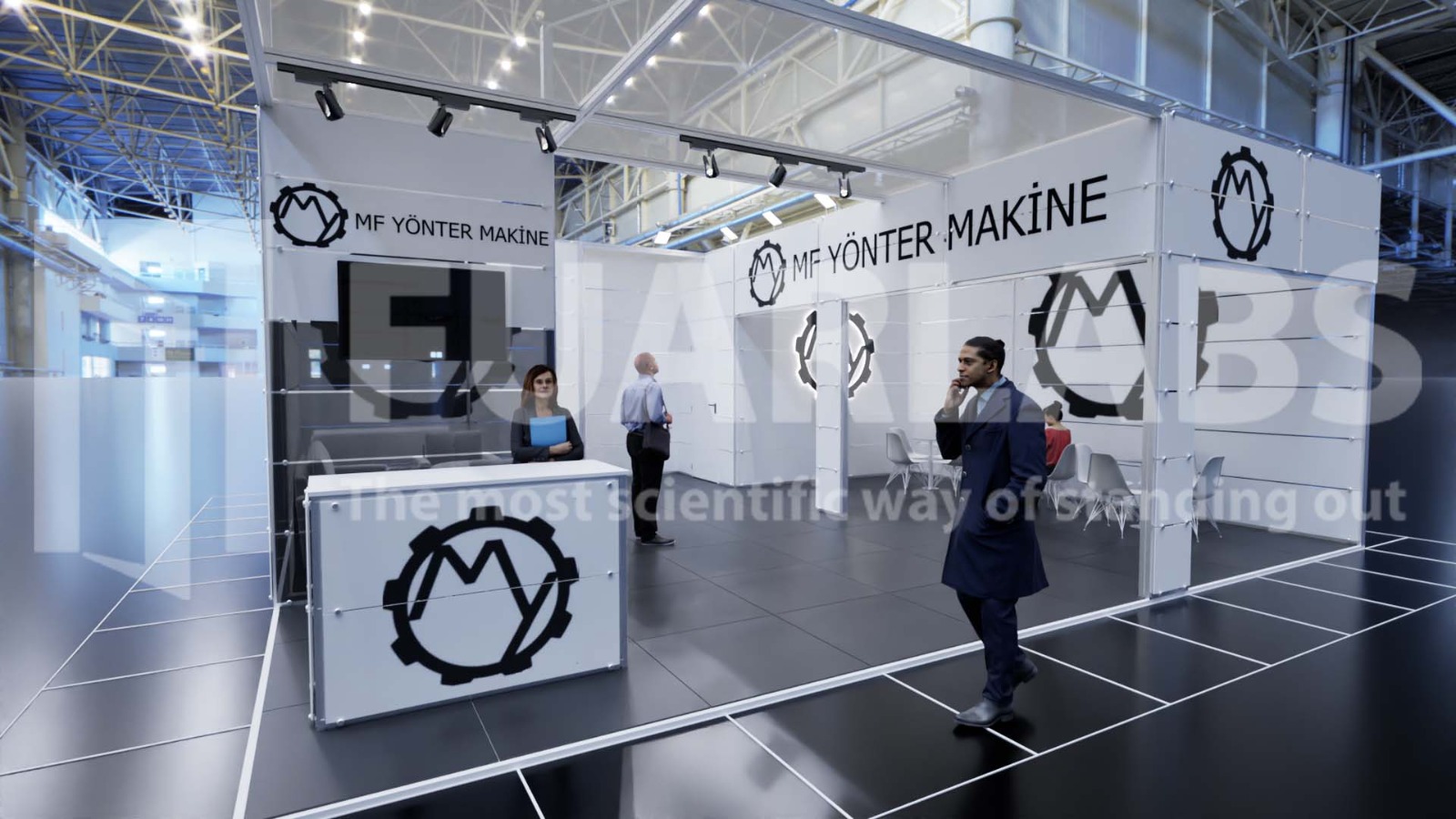 WOODTECH MF YÖNTER MAKİNE MAKSİMA STANT TASARIMI